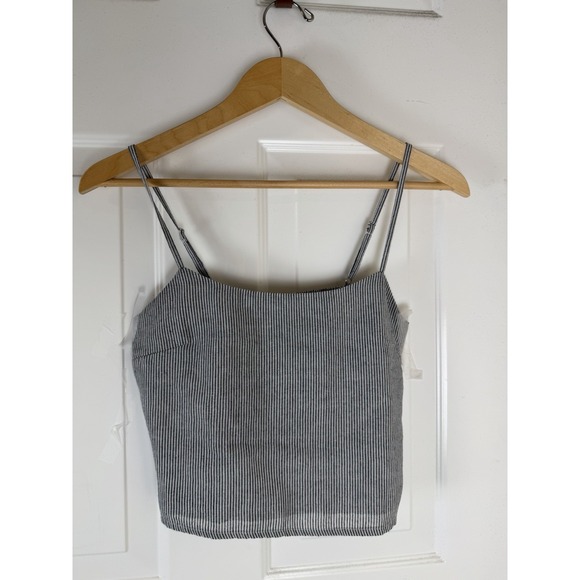 Brandy Melville Tops - Y2K Summer coquette Cottagecore  Brandy Melville Womens XS Crop Cami Tank Top